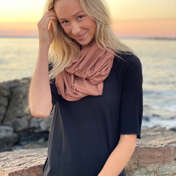 ANGELROX loop infinity scarf shawl - cedar - Picture 5 of 6